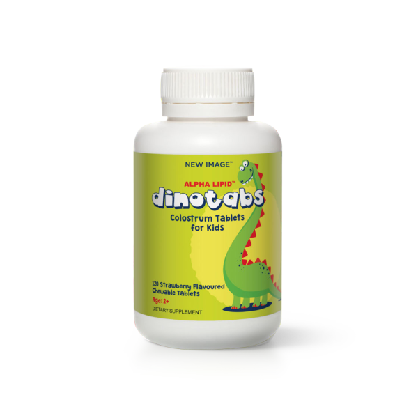 Alpha Lipid™ Dinotabs Colostrum for Kids (120 Tablets)