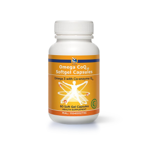 Omega CoQ10 (60 Softgel Capsules)