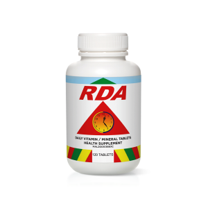 RDA Multivitamins & Minerals (120 Tablets)