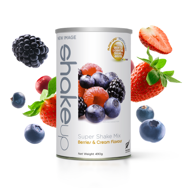ShakeUp Berries & Cream 490g - Image 2