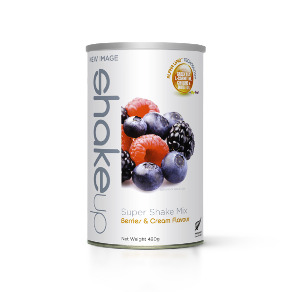 ShakeUp Berries & Cream 490g