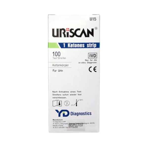 Uriscan Ketone® Strip (100pcs)
